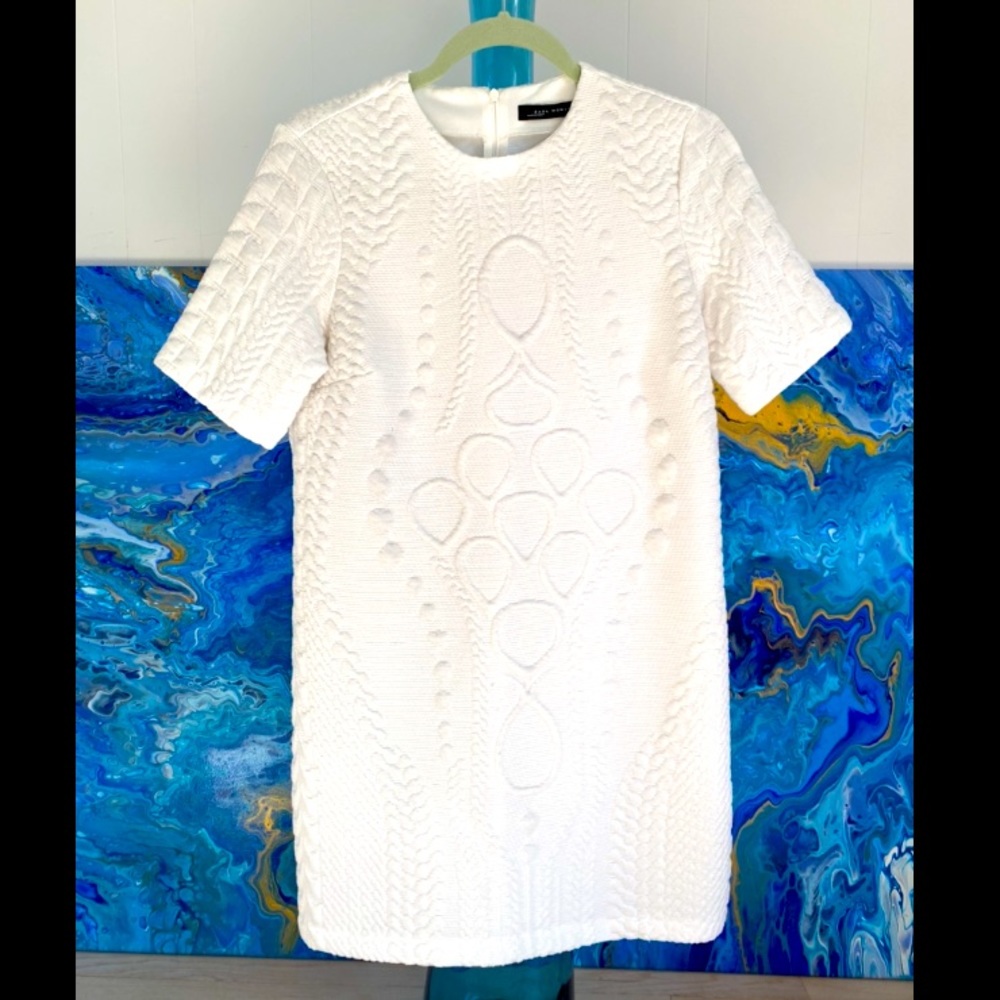 Zara White Mini Dress